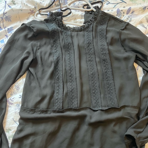 Black aritzia long sleeve dress size small - Picture 2 of 5